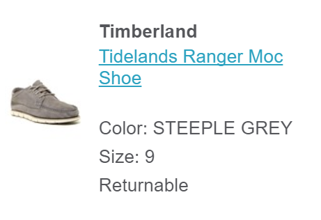Timberland ranger Moc shoe