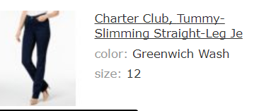 Charter Club, Tummy-Slimming Straight-Leg jeans