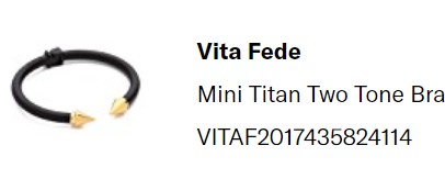 Mini Titan Two Tone Bracelet