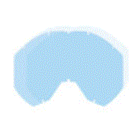 Klim Radius Pro Goggle Double Lens Blue Tint