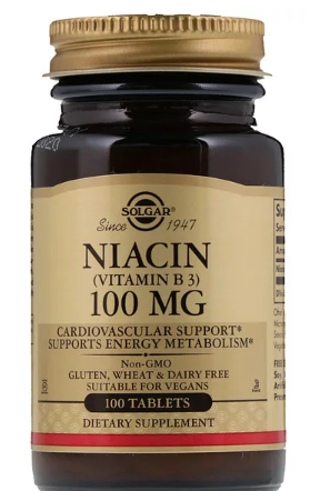 Solgar, Niacin (Vitamin B3)100