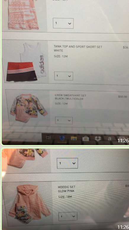 Adidas  bundle of 4 items
