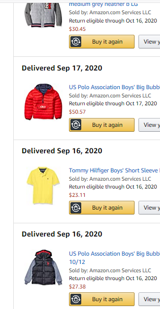 Amazon bundle of 8 items