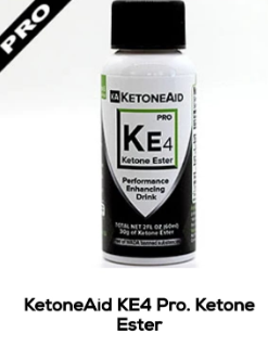 Set of  3 Ketoneaid KE4 Pro. Ketone 30ml