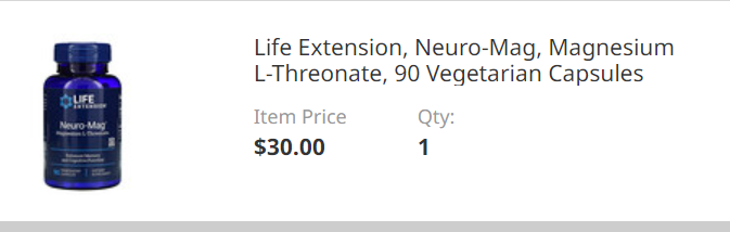 Life Extension, Neuro-Mag, Magnesium L-Threonate, 90 Vegetarian Capsules 