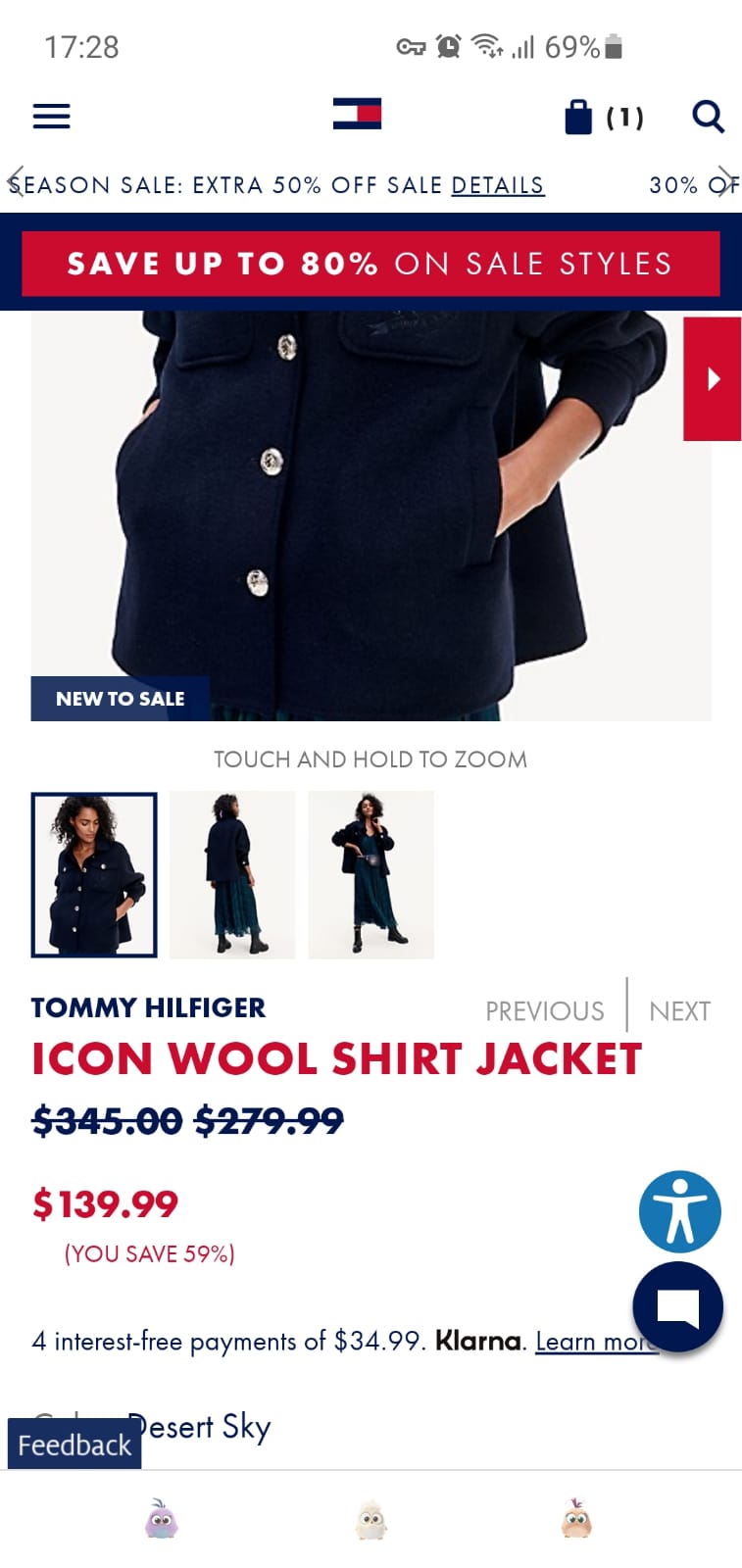 Tommy Hilifiger jacket