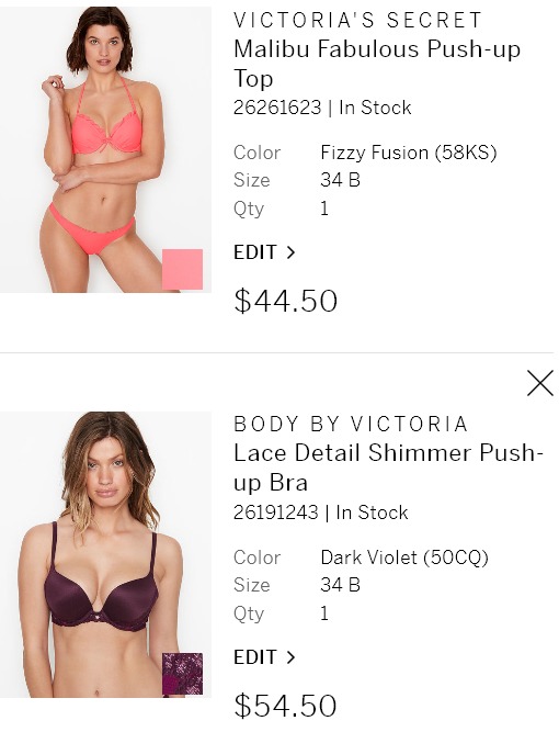 Victoria's Secret bundle of 11 items