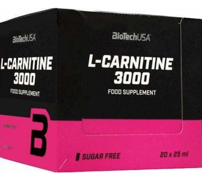 L carnitine  3000 food suplement 