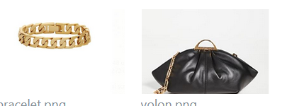 Volon bag  ssense gold bracelet bundle 