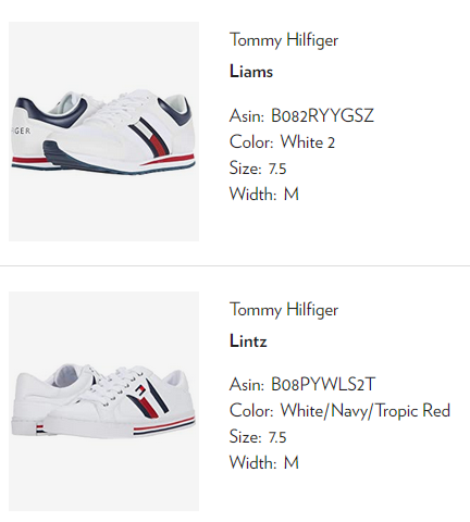 6pm Tommy Hilfiger  Liams / Liatz sneakers