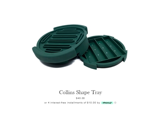 Collins shape icetray